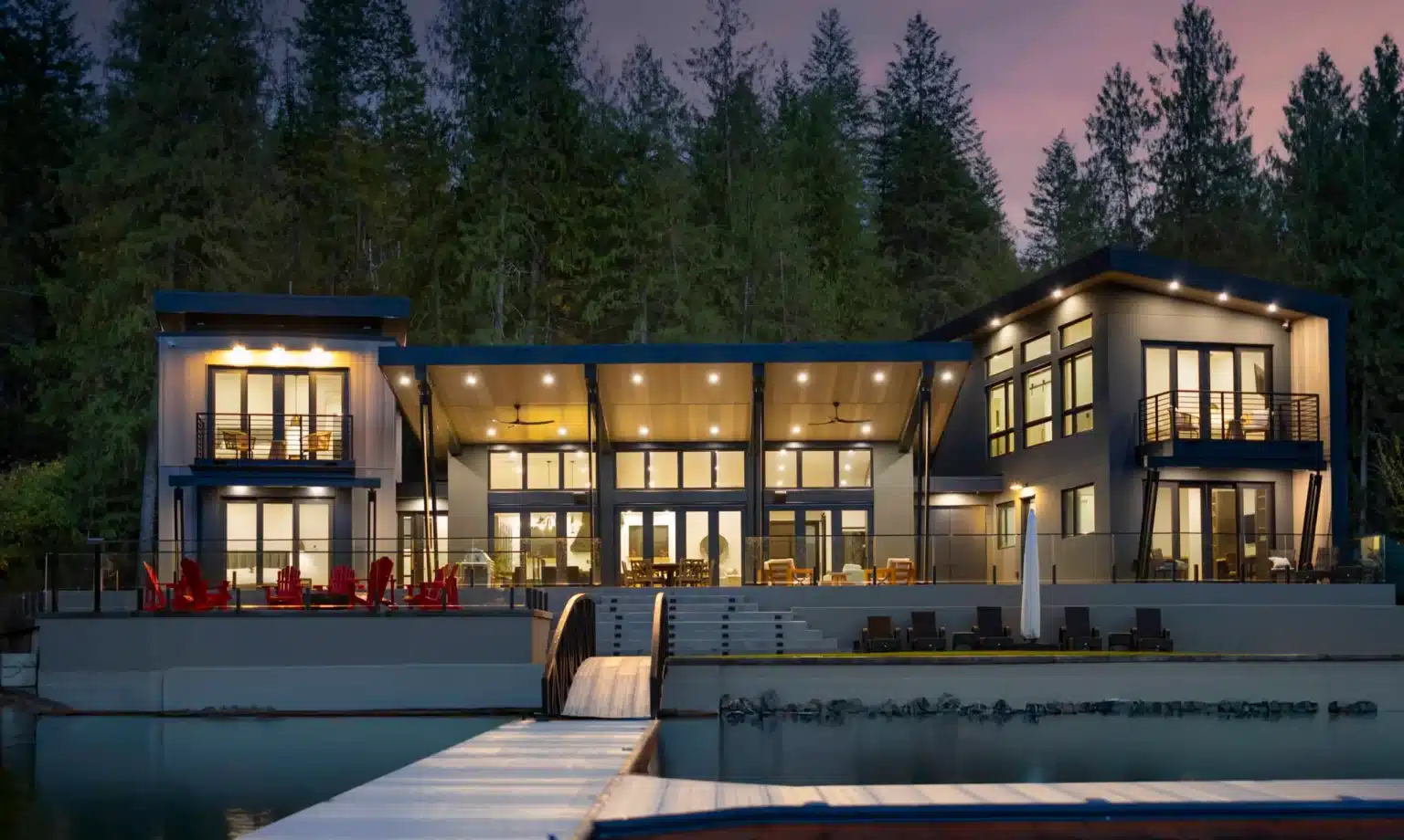 Lakefront Modern Cabin scaled