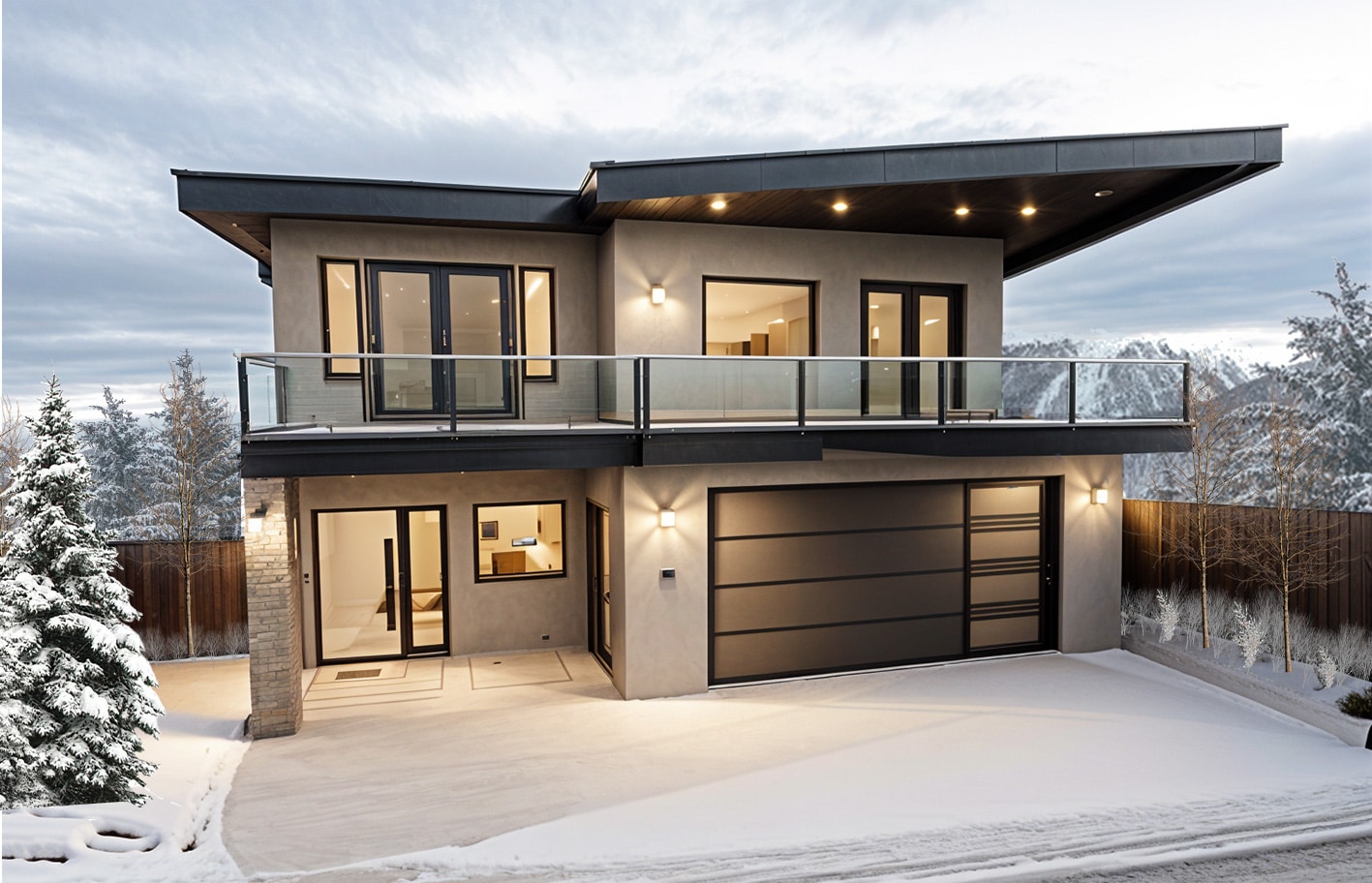 LUX Homes Essential Considerations for Designing and Building a Winter-Ready Home in the Okanagan Kelowna