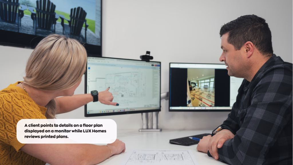 LUX Homes Custom Home Floor Plan Review Kelowna
